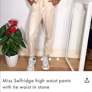 Miss Selfridge High Waisted Pants